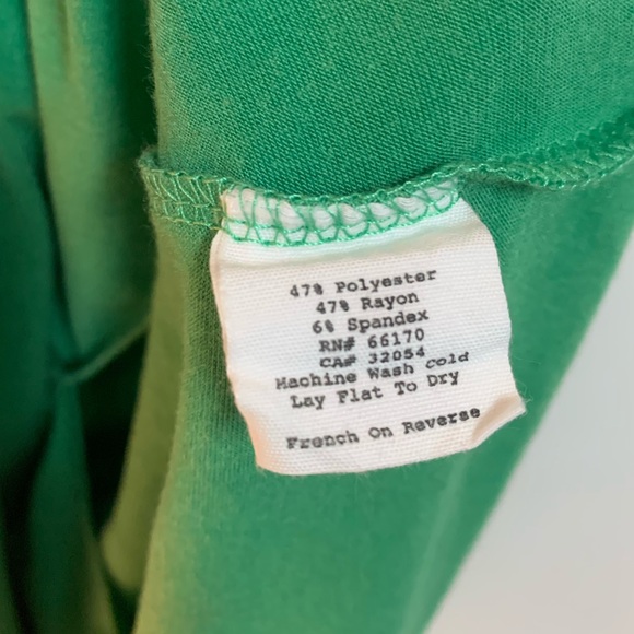 Lux Emerald Green Halter Dress - Picture 9 of 9